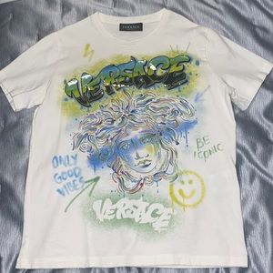 Boys Versace Short Sleeve Shirt